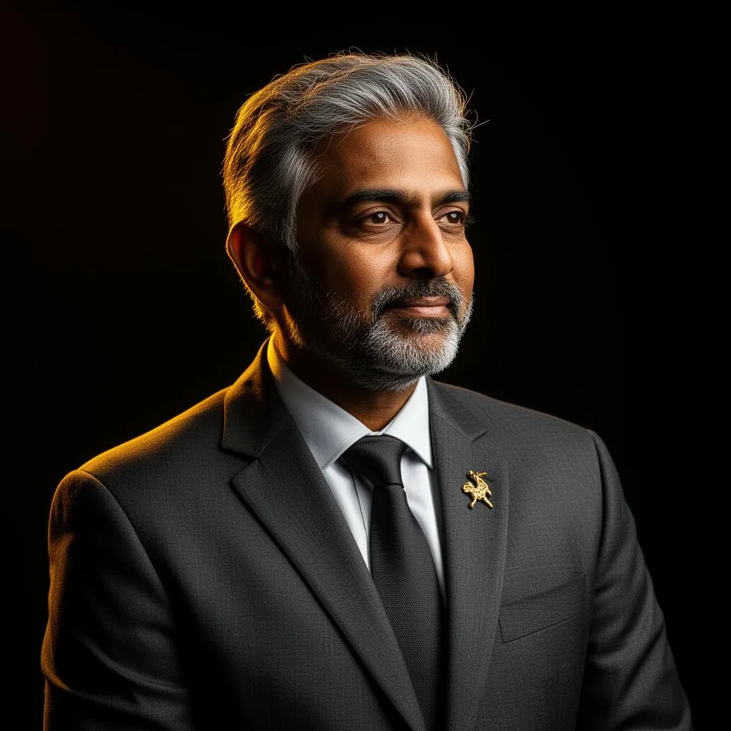 Official portrait of Syed Mudassar Khushnood