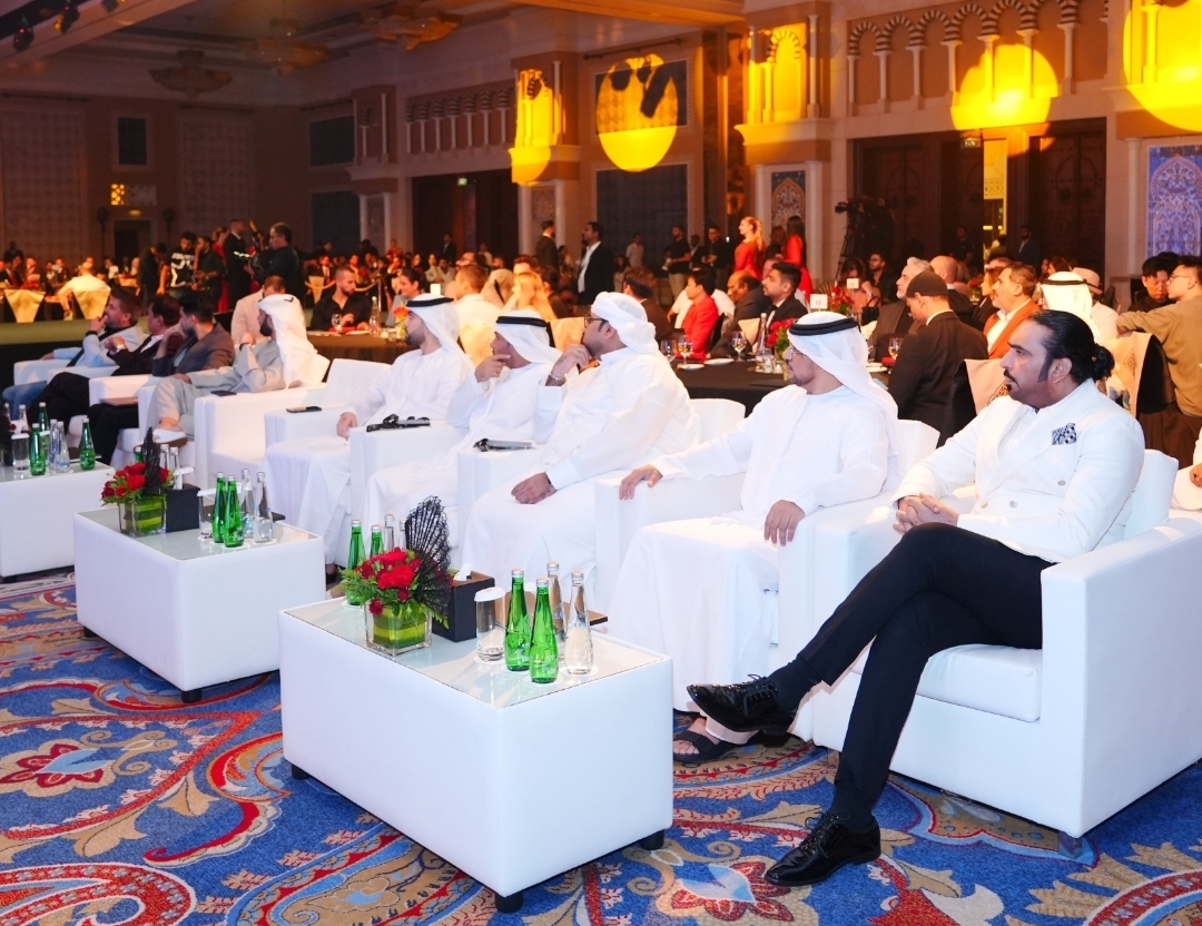 Syed Mudassar Khushnood at high-profile gala event, Dubai